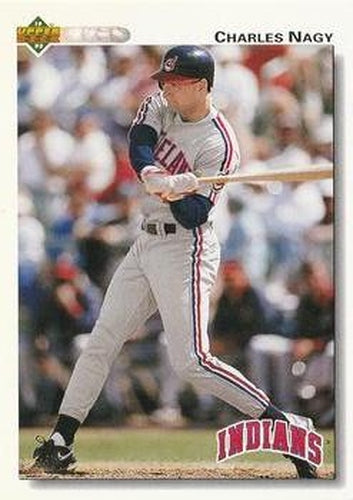 #178 Charles Nagy - Cleveland Indians - 1992 Upper Deck Baseball