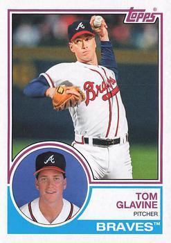 #178 Tom Glavine - Atlanta Braves - 2021 Topps Archives Baseball