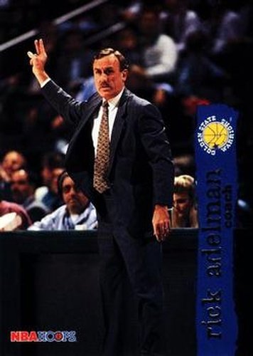 #178 Rick Adelman - Golden State Warriors - 1995-96 Hoops Basketball