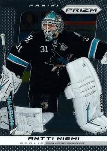 #178 Antti Niemi - San Jose Sharks - 2013-14 Panini Prizm Hockey