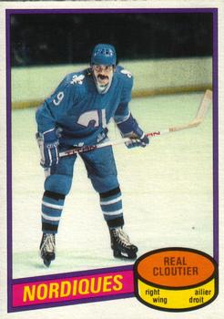 #178 Real Cloutier - Quebec Nordiques - 1980-81 O-Pee-Chee Hockey