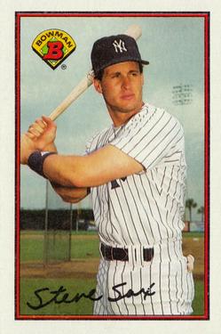 #178 Steve Sax - New York Yankees - 1989 Bowman Baseball