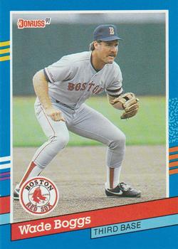 #178 Wade Boggs - Boston Red Sox - 1991 Donruss Baseball