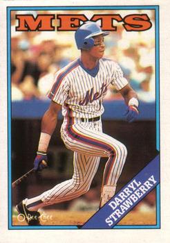 #178 Darryl Strawberry - New York Mets - 1988 O-Pee-Chee Baseball
