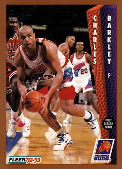 #178 Charles Barkley - Phoenix Suns - 1992-93 Fleer Basketball