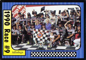 #178 1990 Race #9-Talladega - Richard Childress Racing - 1991 Maxx Racing