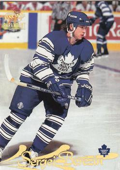 #178 Sergei Berezin - Toronto Maple Leafs - 1997-98 Pacific Paramount Hockey