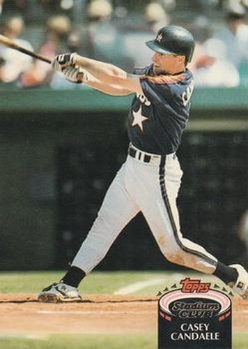 #178 Casey Candaele - Houston Astros - 1992 Stadium Club Baseball