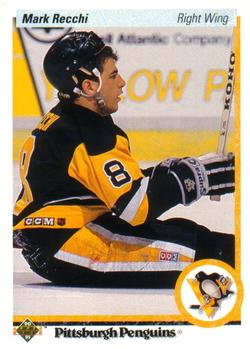 #178 Mark Recchi - Pittsburgh Penguins - 1990-91 Upper Deck Hockey