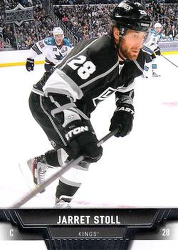#178 Jarret Stoll - Los Angeles Kings - 2013-14 Upper Deck Hockey
