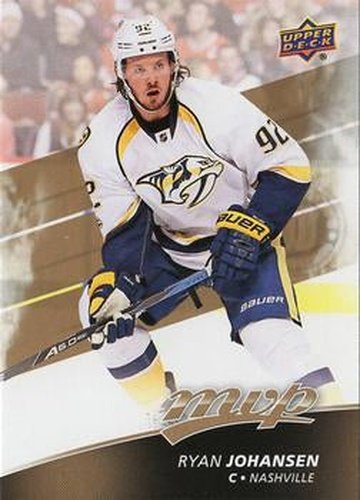 #178 Ryan Johansen - Nashville Predators - 2017-18 Upper Deck MVP Hockey