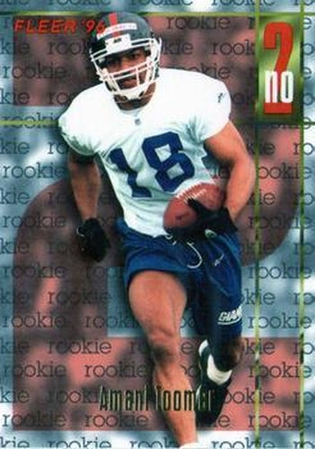 #178 Amani Toomer - New York Giants - 1996 Fleer Football