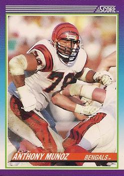 #178 Anthony Munoz - Cincinnati Bengals - 1990 Score Football