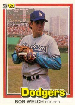 #178 Bob Welch - Los Angeles Dodgers - 1981 Donruss Baseball