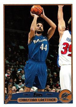 #178 Christian Laettner - Washington Wizards - 2003-04 Topps Basketball