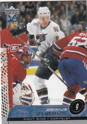 #178 Dainius Zubrus - Washington Capitals - 2002-03 Upper Deck Hockey