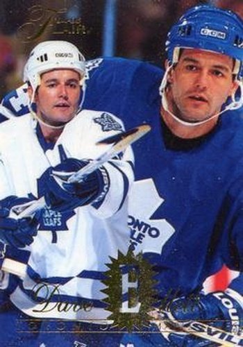 #178 Dave Ellett - Toronto Maple Leafs - 1994-95 Flair Hockey