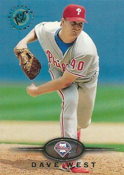 #178 Dave West - Philadelphia Phillies - 1995 Stadium Club Baseball