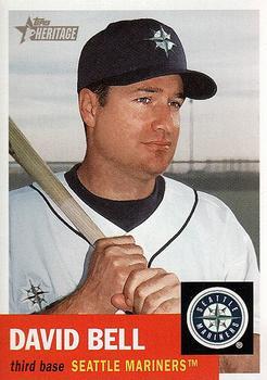 #178 David Bell - Seattle Mariners - 2002 Topps Heritage Baseball