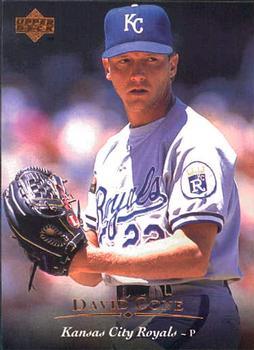 #178 David Cone - Kansas City Royals - 1995 Upper Deck Baseball