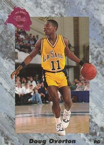 #178 Doug Overton - Detroit Pistons - 1991 Classic Four Sport