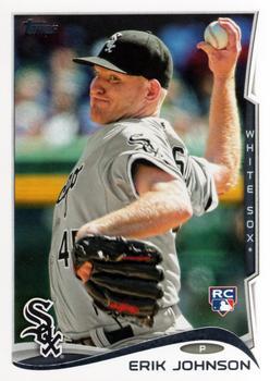 #178 Erik Johnson - Chicago White Sox - 2014 Topps Baseball