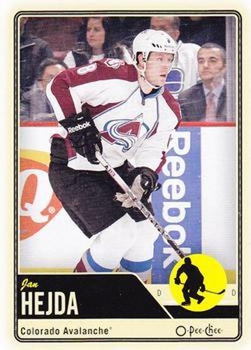 #178 Jan Hejda - Colorado Avalanche - 2012-13 O-Pee-Chee Hockey