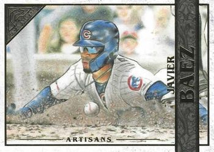 #178 Javier Baez - Chicago Cubs - 2020 Topps Gallery Baseball