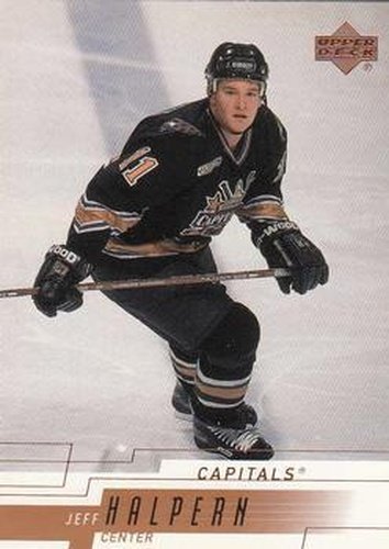 #178 Jeff Halpern - Washington Capitals - 2000-01 Upper Deck Hockey