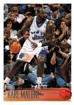 #178 Karl Malone - Utah Jazz - 1996-97 Topps Basketball