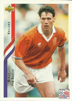 #178 Marco Van Basten - Netherlands - 1994 Upper Deck World Cup Contenders English/Spanish Soccer