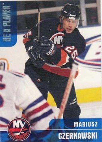 #178 Mariusz Czerkawski - New York Islanders - 1999-00 Be a Player Memorabilia Hockey