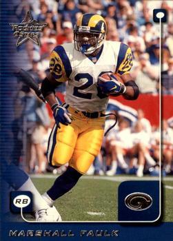 #178 Marshall Faulk - St. Louis Rams - 1999 Leaf Rookies & Stars Football