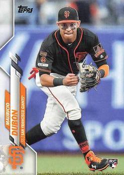 #178 Mauricio Dubon - San Francisco Giants - 2020 Topps Baseball