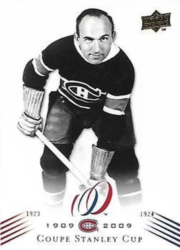 #178 Coupe Stanley Cup - Montreal Canadiens - 2008-09 Upper Deck Montreal Canadiens Centennial Hockey