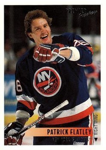 #178 Patrick Flatley - New York Islanders - 1994-95 Topps Premier Hockey