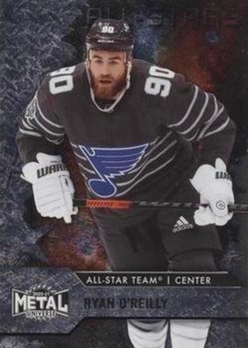 #178 Ryan O'Reilly - St. Louis Blues - 2020-21 Skybox Metal Universe Hockey