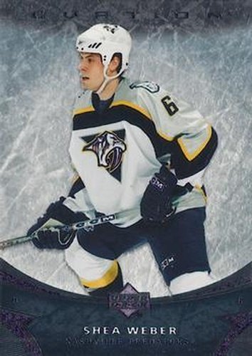 #178 Shea Weber - Nashville Predators - 2006-07 Upper Deck Ovation Hockey