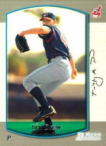 #178 Tim Drew - Cleveland Indians - 2000 Bowman Baseball
