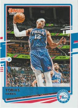 #178 Tobias Harris - Philadelphia 76ers - 2020-21 Donruss Basketball