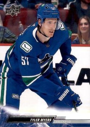 #178 Tyler Myers - Vancouver Canucks - 2022-23 Upper Deck Hockey
