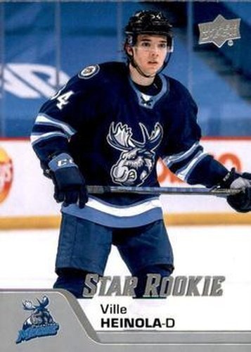 #178 Ville Heinola - Manitoba Moose - 2020-21 Upper Deck AHL Hockey