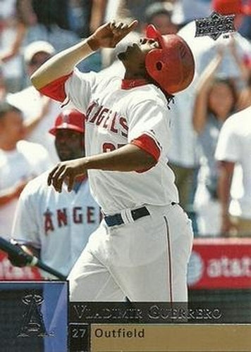 #178 Vladimir Guerrero - Los Angeles Angels - 2009 Upper Deck Baseball