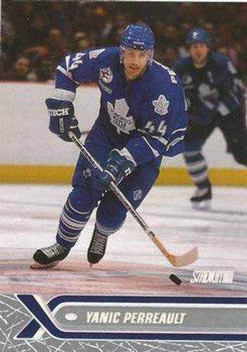#178 Yanic Perreault - Toronto Maple Leafs - 2000-01 Stadium Club Hockey