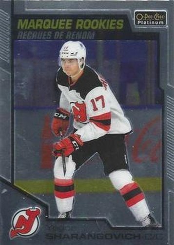 #178 Yegor Sharangovich - New Jersey Devils - 2020-21 O-Pee-Chee Platinum Hockey