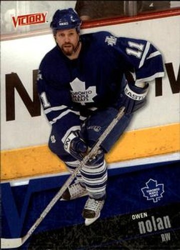 #178 Owen Nolan - Toronto Maple Leafs - 2003-04 Upper Deck Victory Hockey