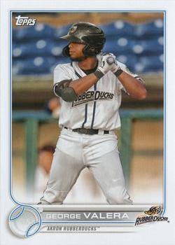 #PD-178 George Valera - Akron RubberDucks - 2022 Topps Pro Debut Baseball