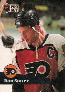#178 Ron Sutter - 1991-92 Pro Set Hockey
