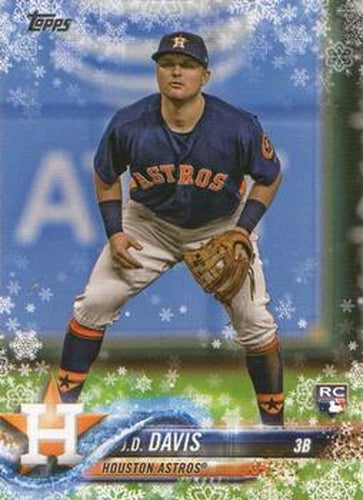 #HMW178 J.D. Davis - Houston Astros - 2018 Topps Holiday Baseball