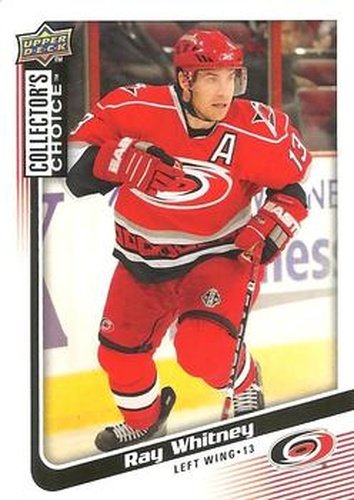 #178 Ray Whitney - Carolina Hurricanes - 2009-10 Collector's Choice Hockey